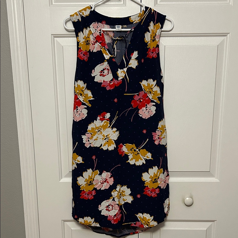 Old Navy Floral Sleeveless Dress